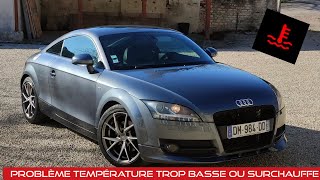 PROBLÈME TEMPÉRATURE SURCHAUFFE MOTEUR TUTO REMPLACEMENT CALORSTAT AUDI TT GOLF SEAT IBIZA EA113 [upl. by Daron]