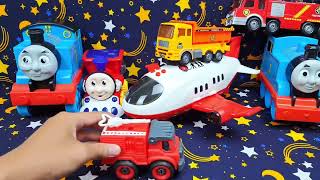 🔴THOMAS AND FRIENDS Unboxing ASMR🌈Relaxing Fire Engine amp Fire Planes Toys Set  Thomas Unboxing [upl. by Dwain]