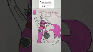 Funtime foxy voice linesdrawing [upl. by Ermeena]