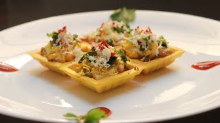 Mexican canapes recipe  Quick party snacks recipe  Veg party starters recipe [upl. by Shear]