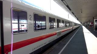 Abfahrt des Intercity IC 2171 nach Frankfurt aM langer InterCity [upl. by Cyprio]