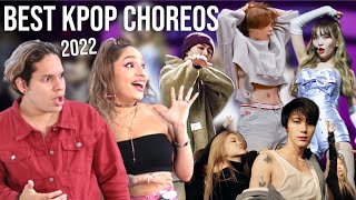 Waleska amp Efra react to The Best KPOP Choreographies of 2022 [upl. by Graner]