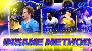 How To Craft The Team Of The Year Crafting Upgrade SBC On EAFC 24 [upl. by Gunthar]