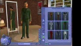 The Sims 2 Clothing Cheat [upl. by Ramo101]