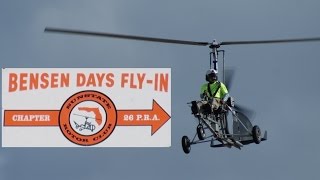 Bensen Days Flyin Gyroplane Gyrocopter Part 1 [upl. by Nollie]