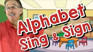 Alphabet Sing and Sign  ASL Song for Kids  Alphabet and Letter Sounds  Jack Hartmann [upl. by Yeltrab273]