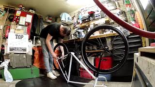 Singlespeed Fixie Build  Timelapse [upl. by Ellehcsar927]