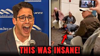 Fight ERUPTS As Michael Knowles OBLITERATES Woke Students In EPIC Debate [upl. by Lucchesi]