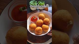 CHEESE CORN Balls 🌽😋 shorts shortsfeed youtubeshorts recipe [upl. by Resaec]