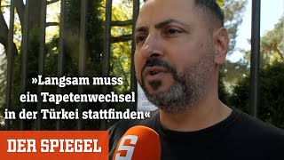 Stimmabgabe in Berlin »Langsam muss ein Tapetenwechsel in der Türkei stattfinden«  DER SPIEGEL [upl. by Judye602]