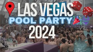 Las Vegas Pool Party 2024  Marquee Nightclub Cosmopolitan Las Vegas [upl. by Yffub367]