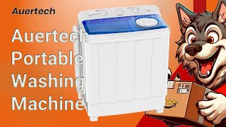 Auertech Portable Washing Machine With opinions from those who bought it [upl. by Elin]