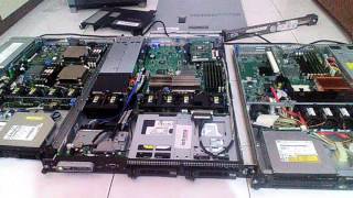 Dell Server Poweredge SC1425 R300 and R410 Fan Sound [upl. by Almeda387]