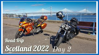 Scotland 2022 Road Trip Day Two on the Triumph Thunderbird Nightstorm [upl. by Layman]