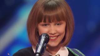 Americas Got Talent 2016 Audition  Grace VanderWaal 12 Year Old Ukulele Player Golden Buzzer [upl. by Ferro800]