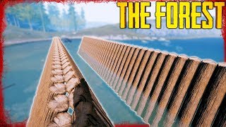 Building a Ship Part 1  Ship Foundation  S4 EP9  The Forest v108 [upl. by Nadda]