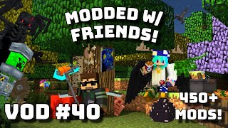 WE GOIN TO SPACE BAYBEE  MC Modded w Friends  VOD 40 [upl. by Danika]