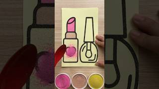 Sand painting make up set sandpainting relaxing satisfying asrm [upl. by Alwin]