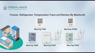 Freezer Refrigerator Temperature Trace and Review By Bluetooth [upl. by Dopp238]