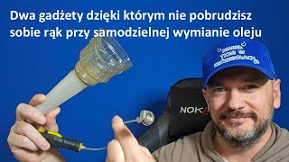 Dwa gadżety dzięki którym nie poparzysz sobie rąk przy samodzielnej wymienie oleju [upl. by Shugart]