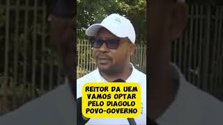 reitor da uem faz uma grande abordagem discurs paz [upl. by Harleigh]