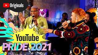 Years amp Years amp MNEK perform Valentino LIVE  YouTube Pride 2021 [upl. by Jun996]