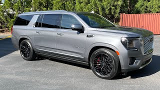 2022 GMC Yukon XL Denali  Vossen HF65 wheels [upl. by Enitsirhc]