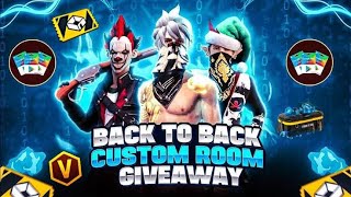 FREE FIRE LIVE GIVEAWAY CUSTOM ROOM  FF LIVE REDEEM CODE GIVEAWAY🎁CLASSYLIVE NONSTOPLIVE FFLIVE [upl. by Roberta481]