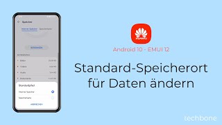 StandardSpeicherort für Daten ändern  Huawei Android 10  EMUI 12 [upl. by Gweneth]