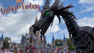 Festival of Fantasy Parade at Walt Disney World Magic Kingdom [upl. by Nnaarual607]