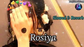 Rosiya  Slowed and Reverb  Hitman amp Tanjina Ruma  bangla song🎶  Use Headphone🎧 [upl. by Nadruoj]