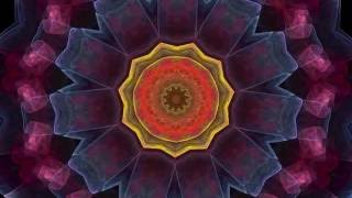 Splendor of Color Kaleidoscope Video v14 Relaxing Meditation Music with Colorful Psychedelics [upl. by Akcirahs525]