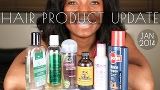 Hair Product Update┃Jan 2014 [upl. by Adrianna]