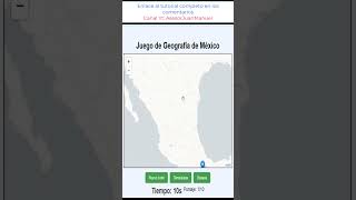 👁😍 Juego de GeografIA con HTML CSS JS OpenStreetMap y LeaFlet USANDO chatgpt para CODIFICAR🔴 [upl. by Alad632]