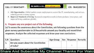 Nios Solved Assignment TMA 202425  Political Science 317 NIOS TMA Answer 2025 Class 12 inEnglish [upl. by Kcolttam]