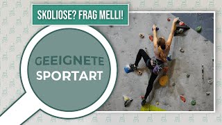 Welche Sportart mit Skoliose ausüben  Skoliose Frag Melli [upl. by Solrac]