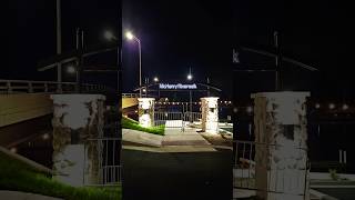 McHenry Riverwalk Phase 4 Update and Pretty Lights at Miller Point Park shorts [upl. by Norra]