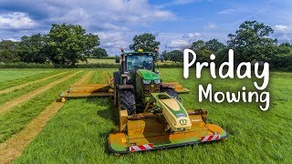 Priday Contracting  Mowing 2017 [upl. by Zora646]