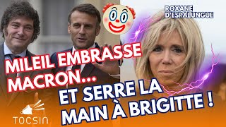 Macron tout câlin en Argentine   La chronique de Roxane dEspalungue [upl. by Glyn225]