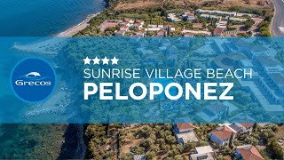 PELOPONEZ  Hotel Sunrise Village Beach  GRECOS [upl. by Camey]