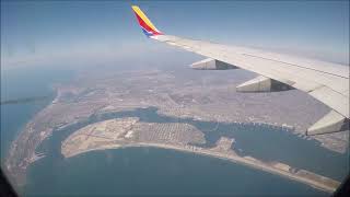 Southwest Airlines  Full Flight POV San Diego CA SAN to Phoenix AZ PHX [upl. by Aitercul195]