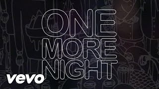 Maroon 5  One More Night Lyric Video [upl. by Aholah]