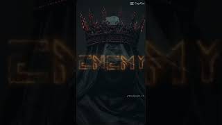 Enemy song editviral shortsong lyrics video [upl. by Adalbert640]