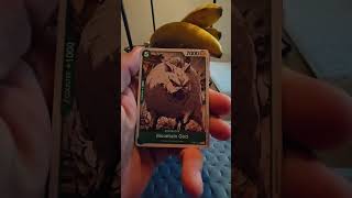 Opening booster pack Episode 19  One Piece tcg boosterpacks onepiece [upl. by Dennett121]