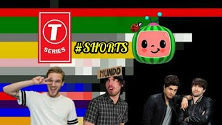 TOP 10 MOST SUBSCRIBED YOUTUBE CHANNELS 20092021 shorts [upl. by Venditti]