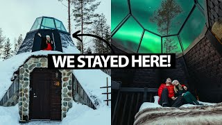 THE CRAZIEST NORTHERN LIGHTS HOTELS IN FINLAND Where to Stay in Rovaniemi [upl. by Terrye573]