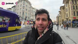 Hows the Weather like in Istanbul Turkey during January 2024 Grand Bazaar shopping [upl. by Nevur]