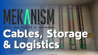 Mekanism  Pipes Cables amp Storage Full Tutorial [upl. by Gareth]