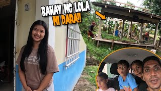 WOW BAHAY NG LOLA NI DARA UNTI UNTING NATATAPOS [upl. by Ecidnacal]