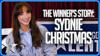 WINNERS STORY A star is born Look back at SYDNIE CHRISTMAS musical journey  BGT 2024 [upl. by Dougy]